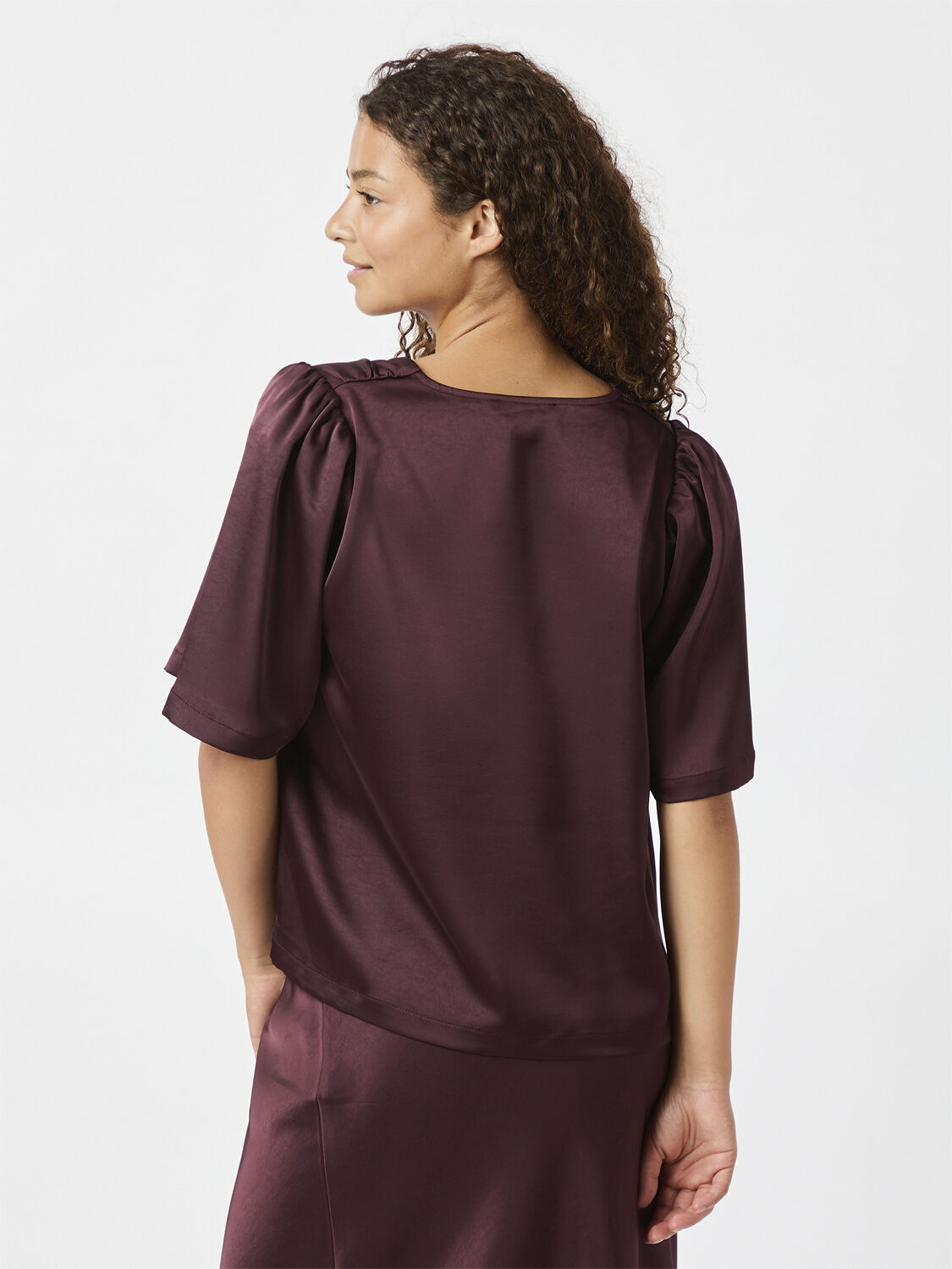Largo Heavy Sateen Blouse
