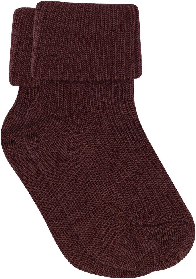 Rib wool baby socks