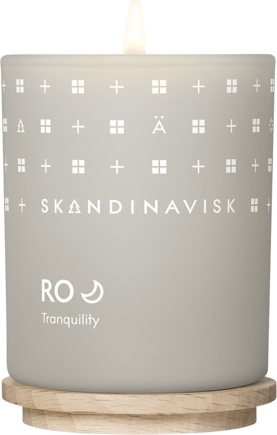 RO Scented Candle w Lid 65g