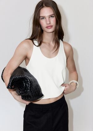 Flowy crop top