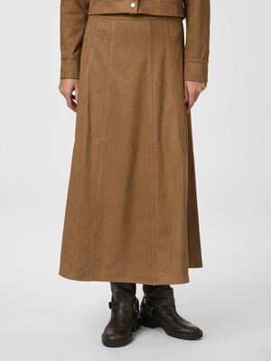 Raya Faux Suede Skirt