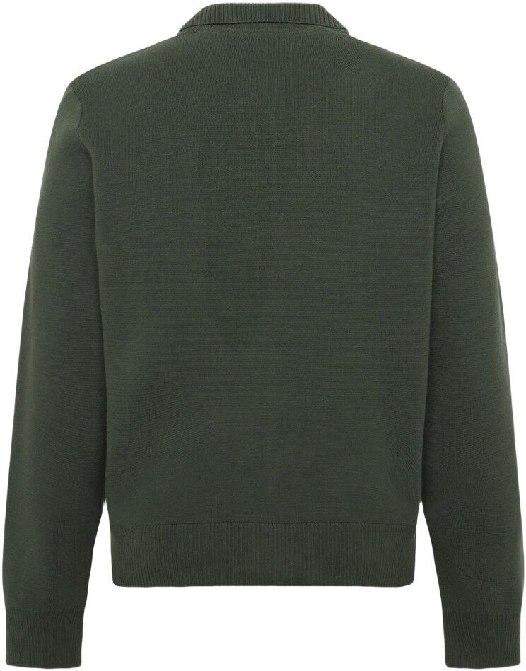 Keano full zip polo 3057