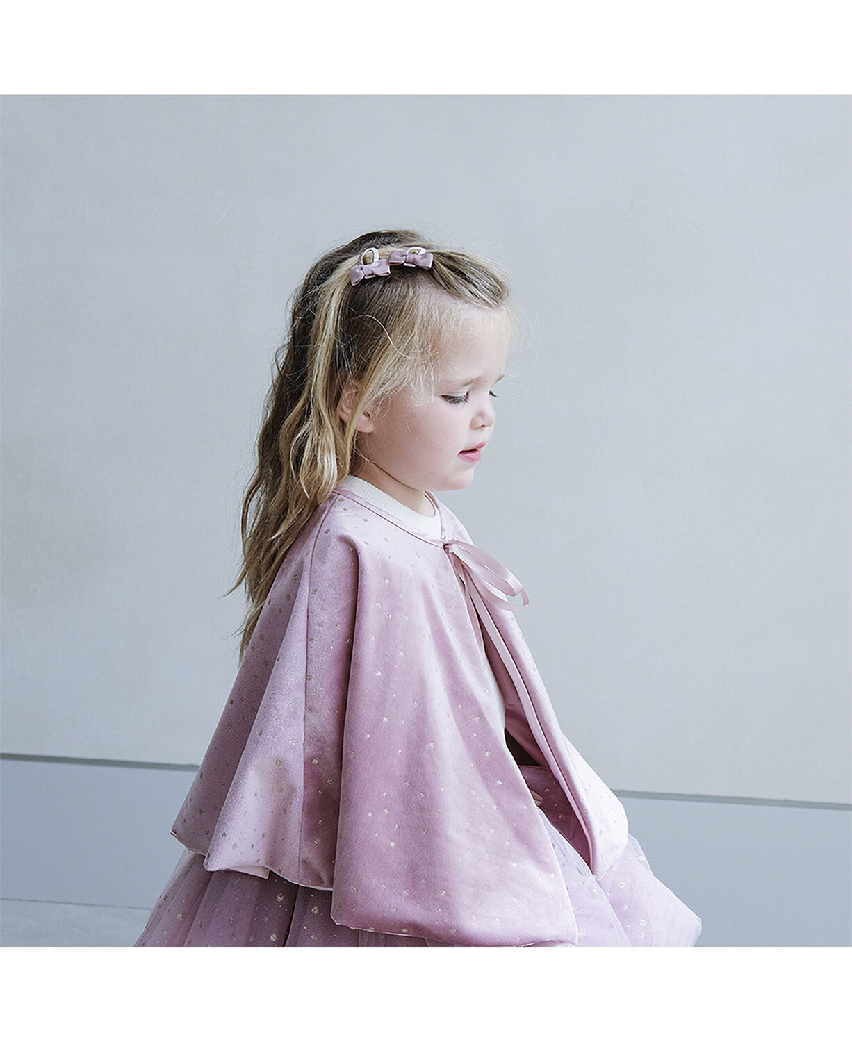 Mimi & Lula - Kappe - Velvet Princess Pink Luxe 3-8 &aring;r