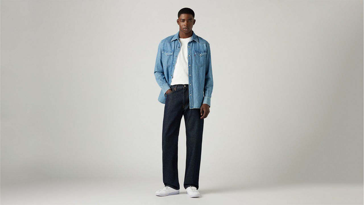 555� Relaxed Straight Jeans