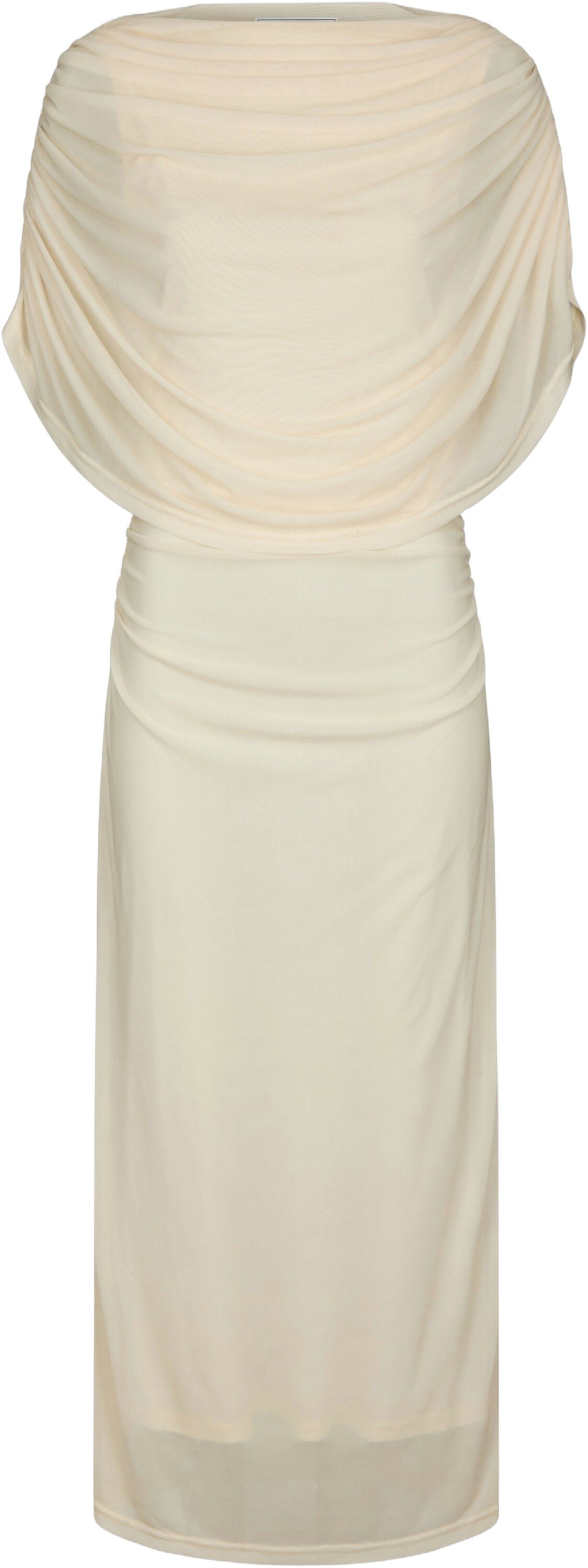 Tottuna Long Drapy Mesh Dress