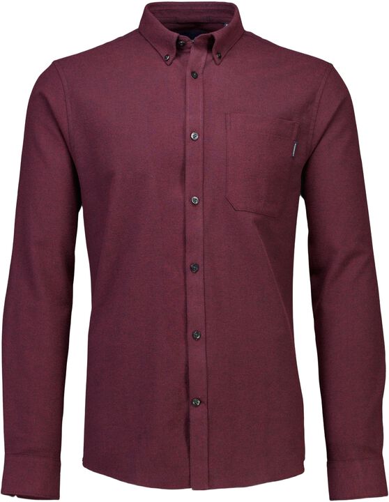 Brushed twill shirt L/S