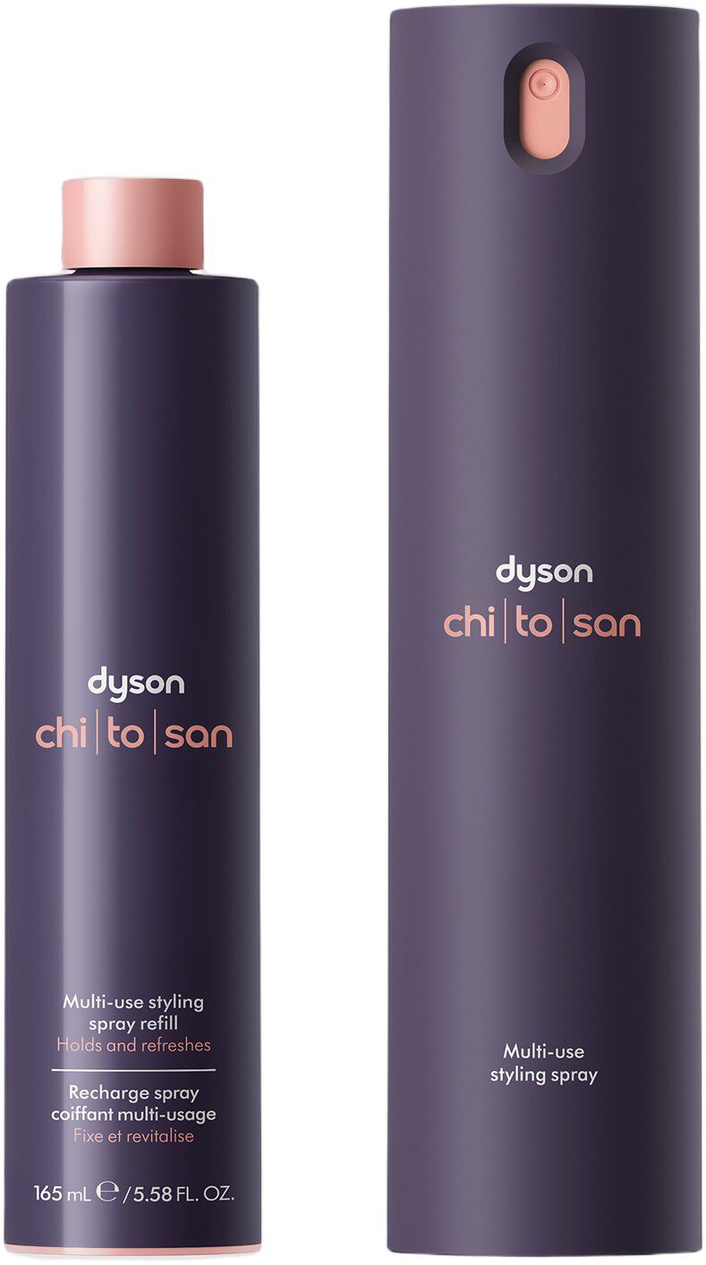 Dyson Chitosan Multi-use styling spray refill Steel Violet a