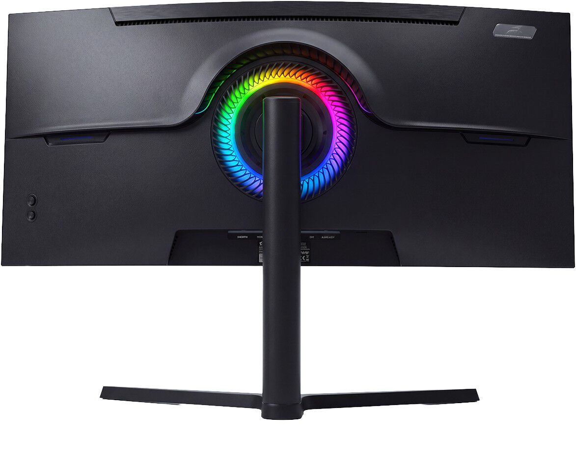 SharkGaming 34" 1440p 180Hz Sk&aelig;rm