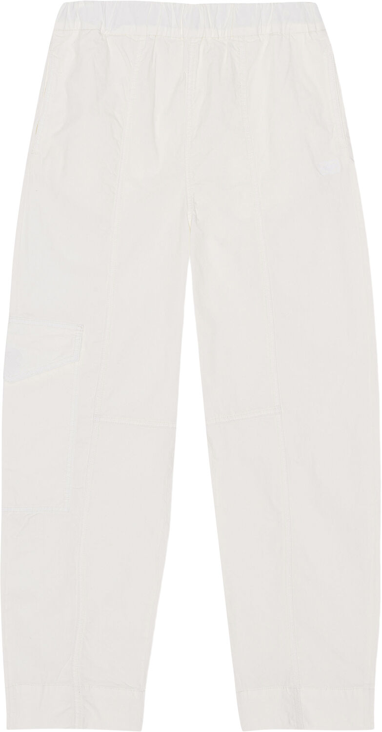 Washed Cotton Canvas Elasticated Cu