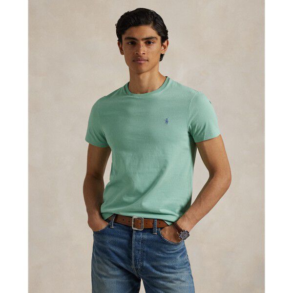 Custom Slim Fit Jersey Crewneck T-Shirt