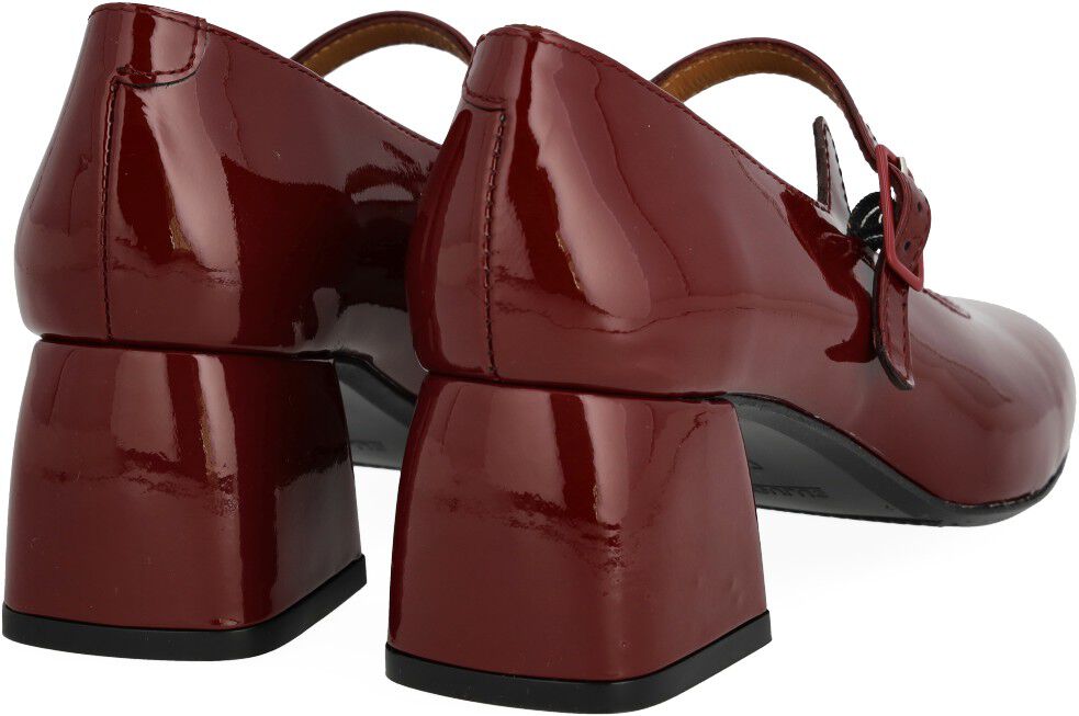 Mary-Jane med skulpturel h&aelig;l