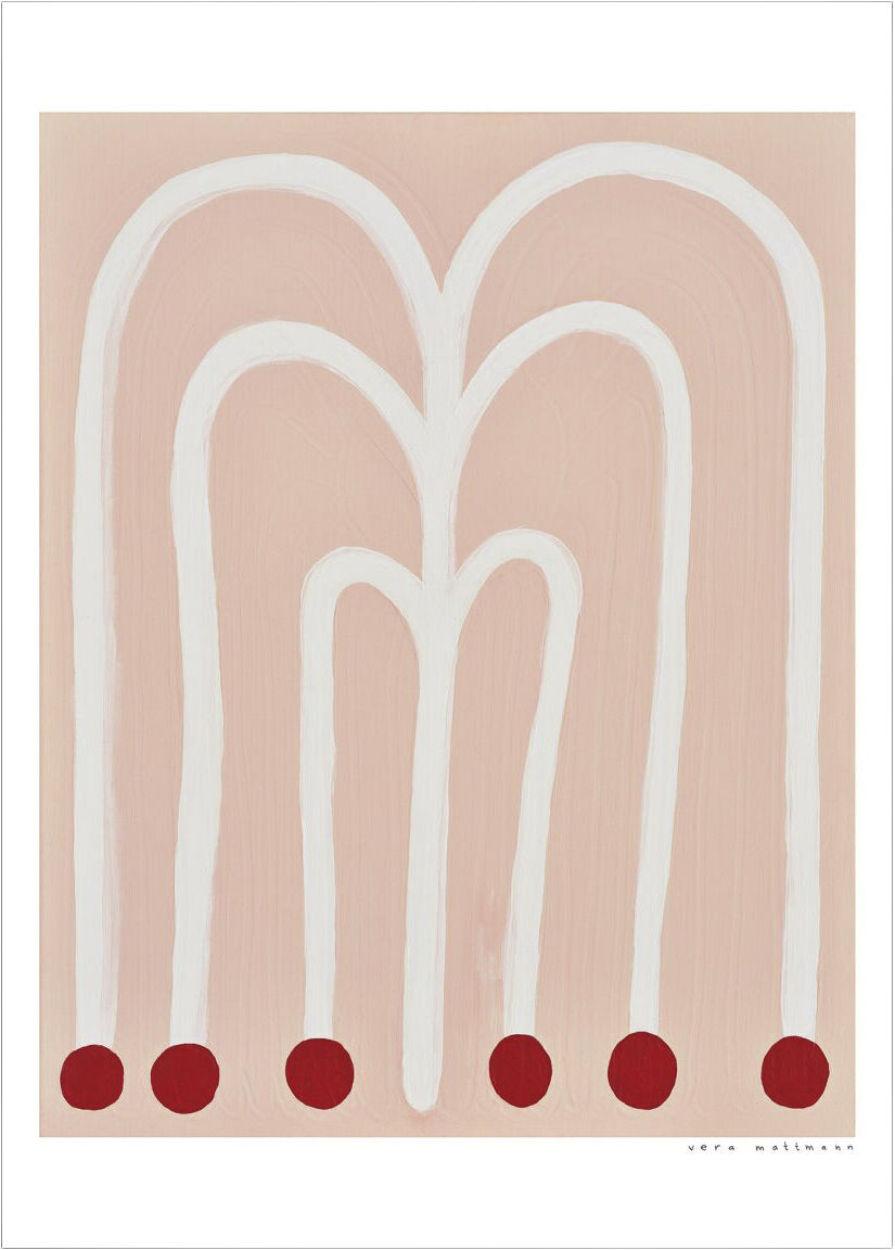 The Poster Club x Vera Mattmann - Grosse Blume