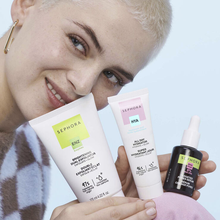 Brightening Dual Exfoliator - Exfoliates + Radiance