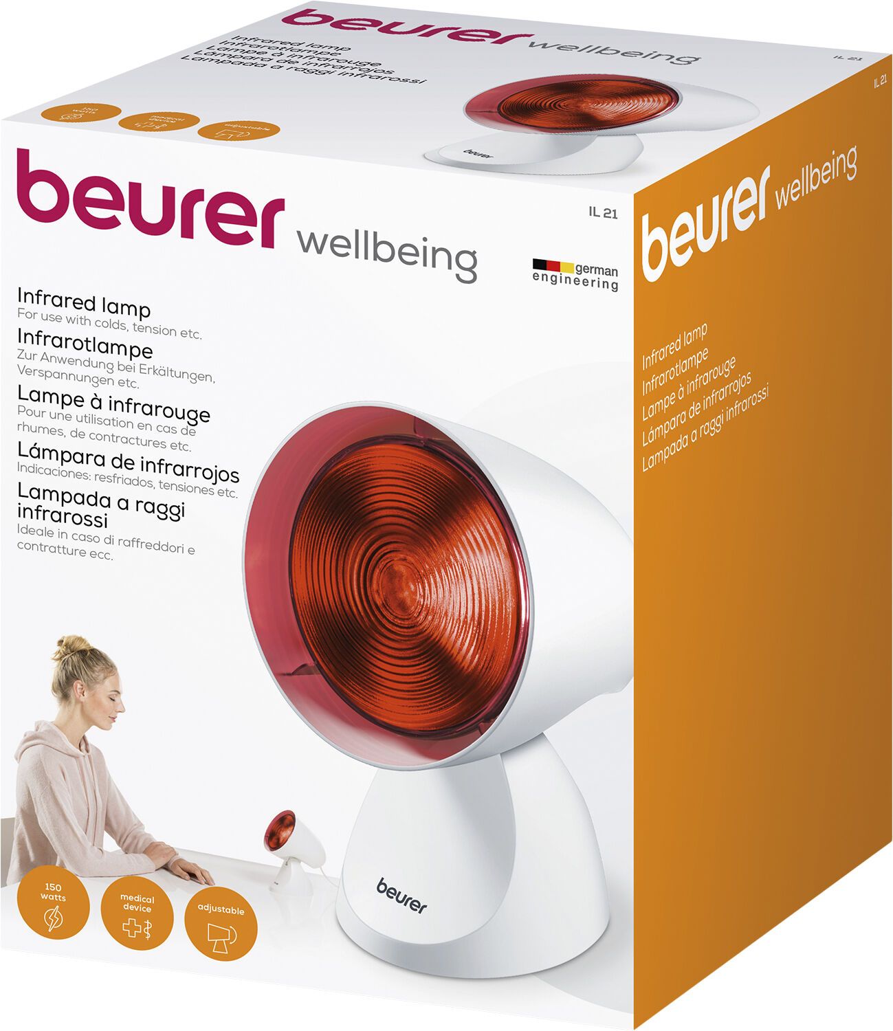 Infrar&ouml;d v&auml;rmelampa