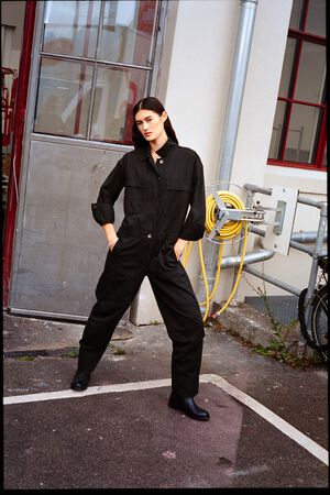 Canvas light jumpsuit - Jozette