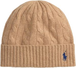 Cable-Knit Wool-Cashmere Beanie