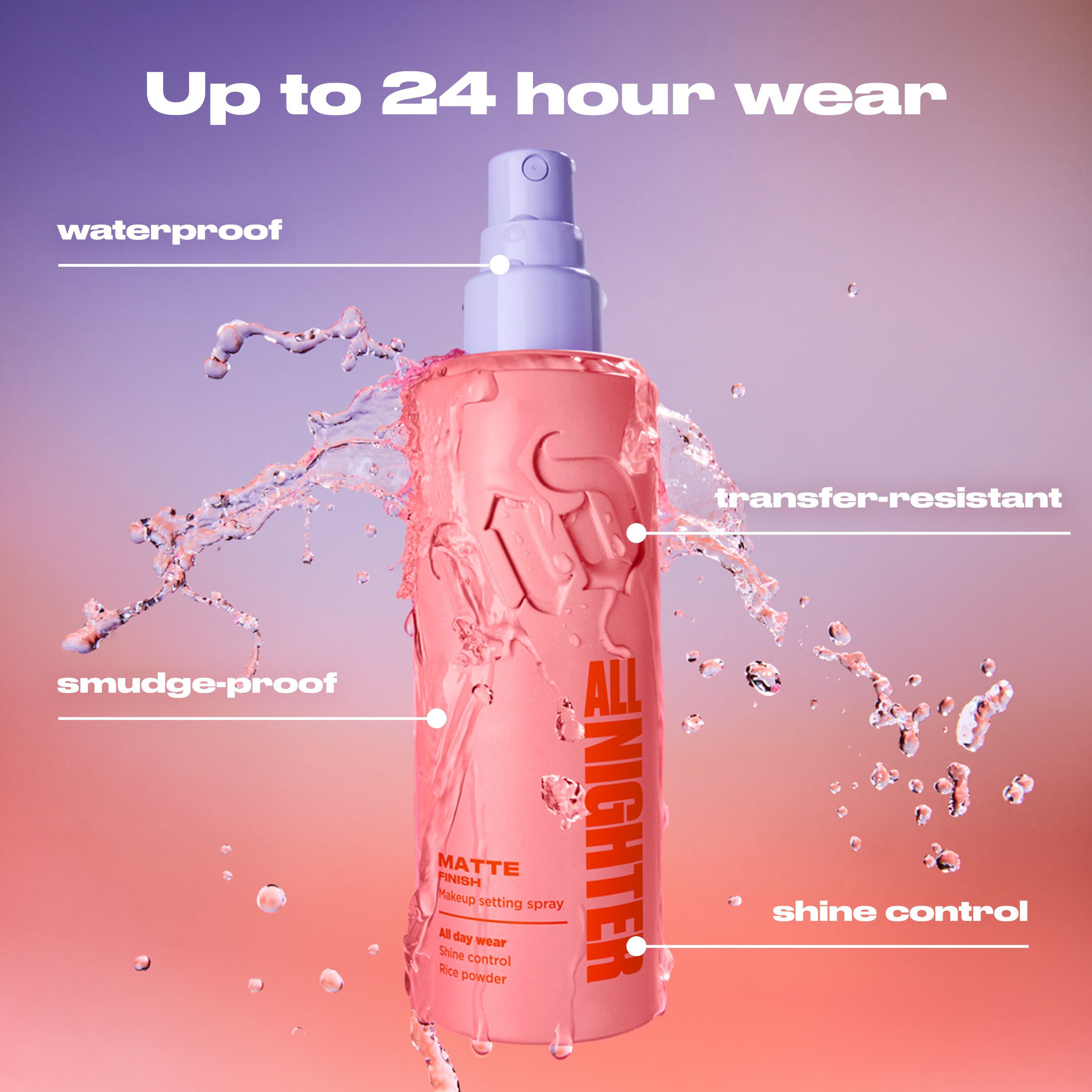 All Nighter Makeup Setting Spray Matte Finish