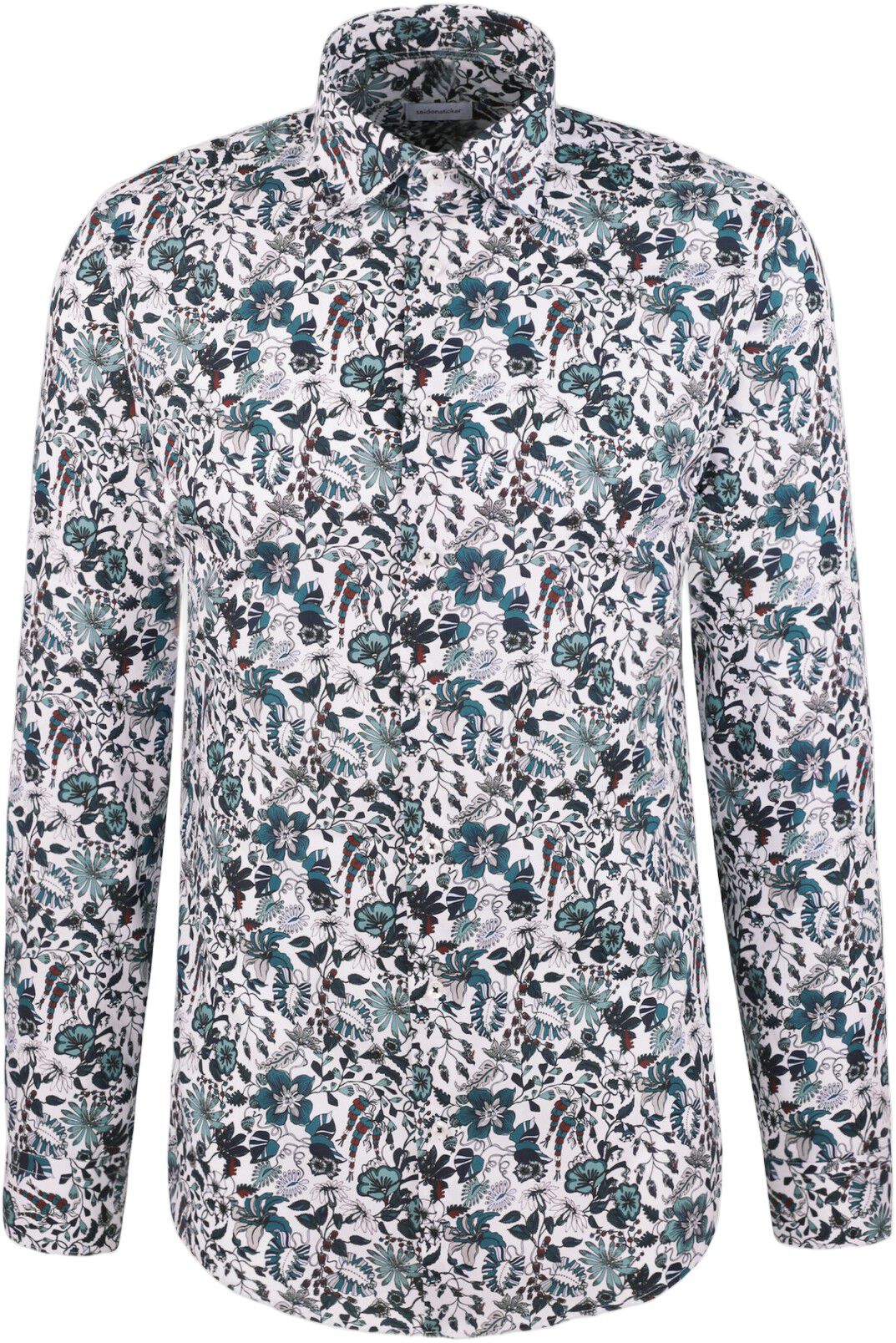 Business shirt Slim 1/1 Kent-Collar Floral