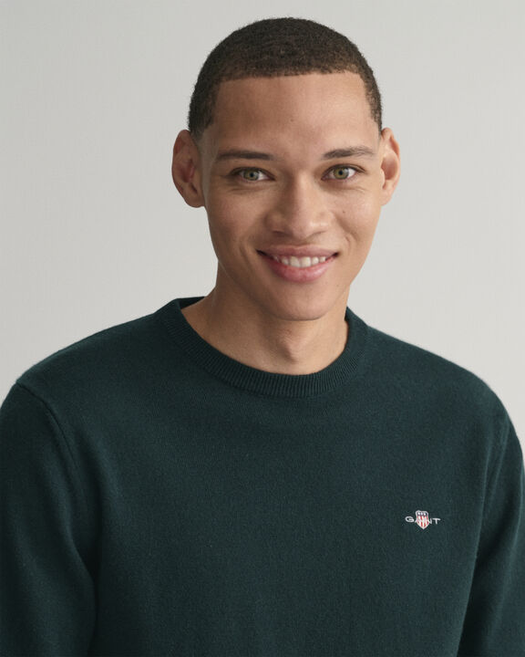 SUPERFINE LAMBSWOOL C-NECK