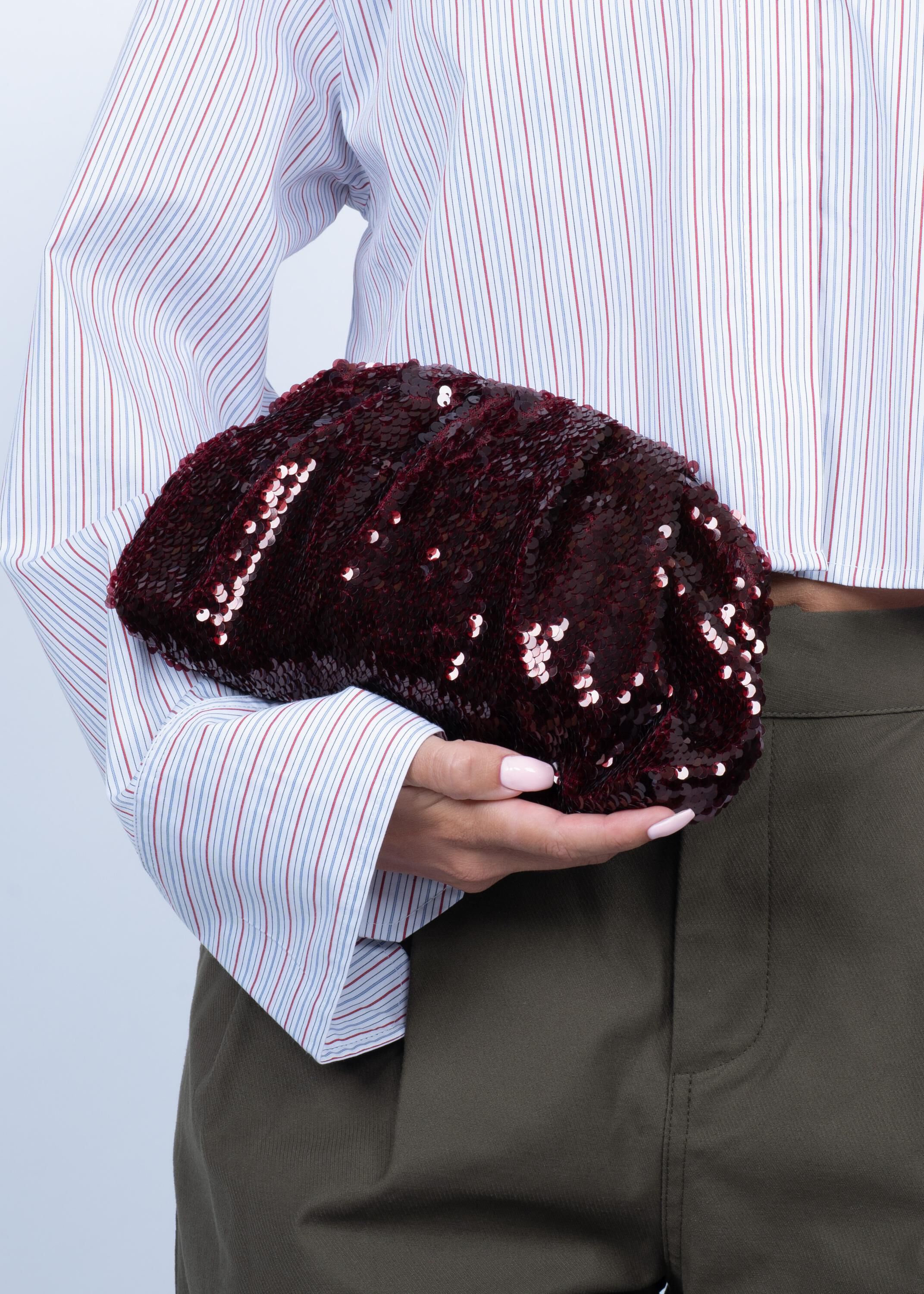 Sequin Clutch Bag