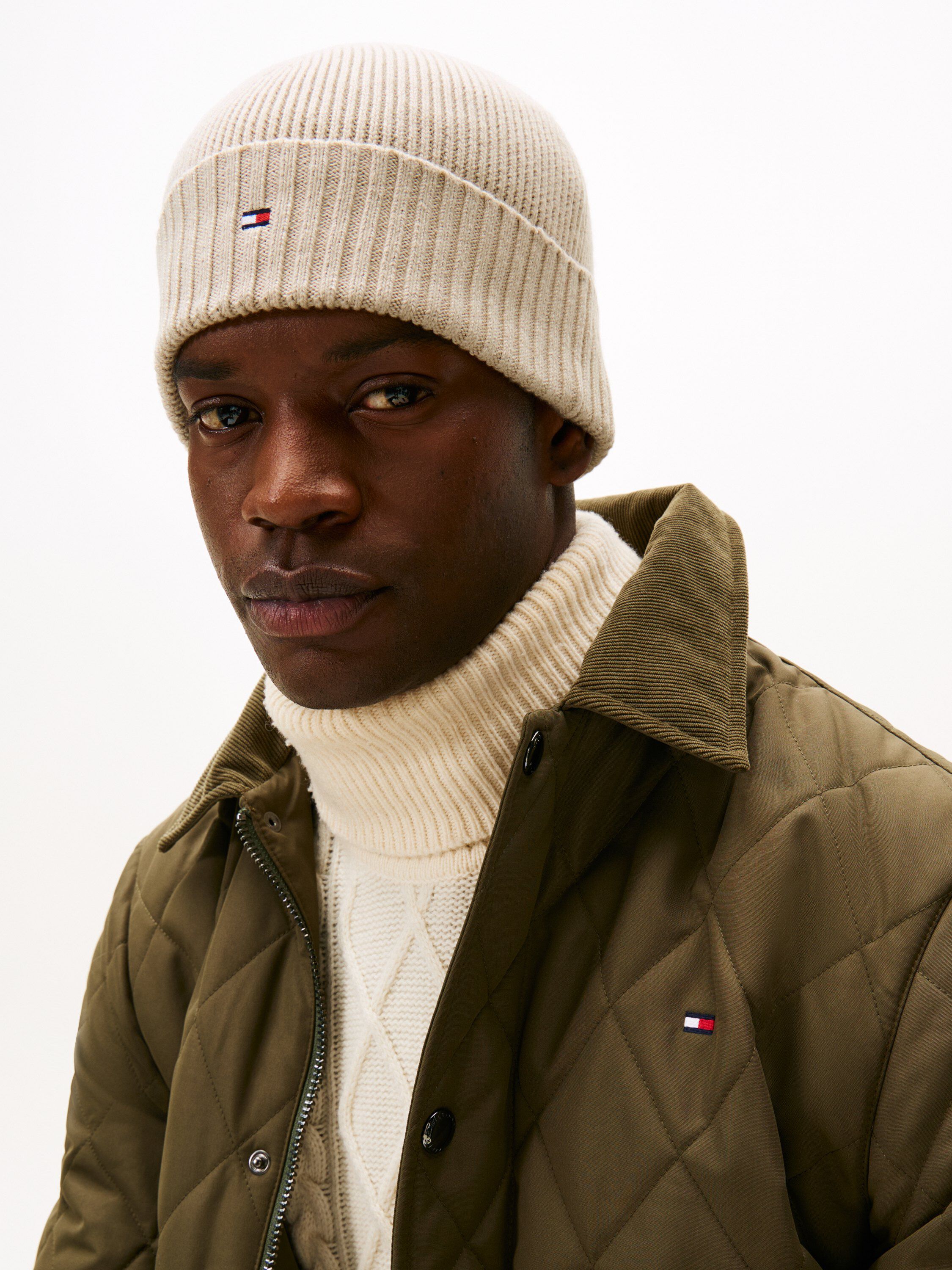 TH FLAG PIMA COTTON BEANIE