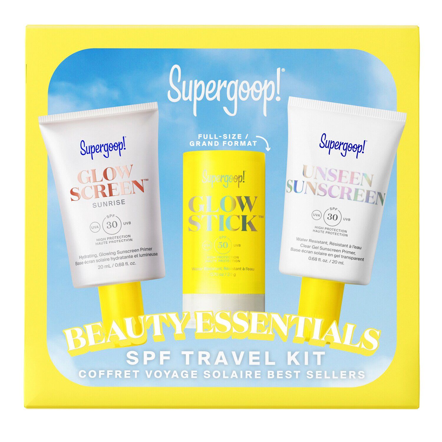 Beauty Essentials SPF Travel Kit - Solskyddsset