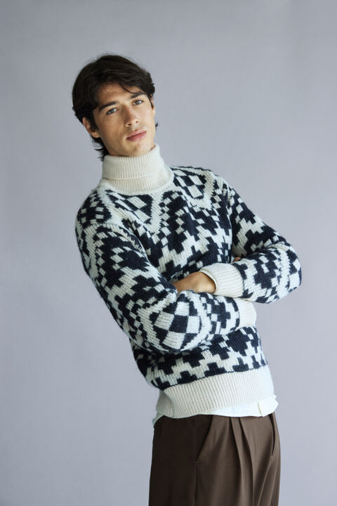 CFKLAES roll neck wool knit