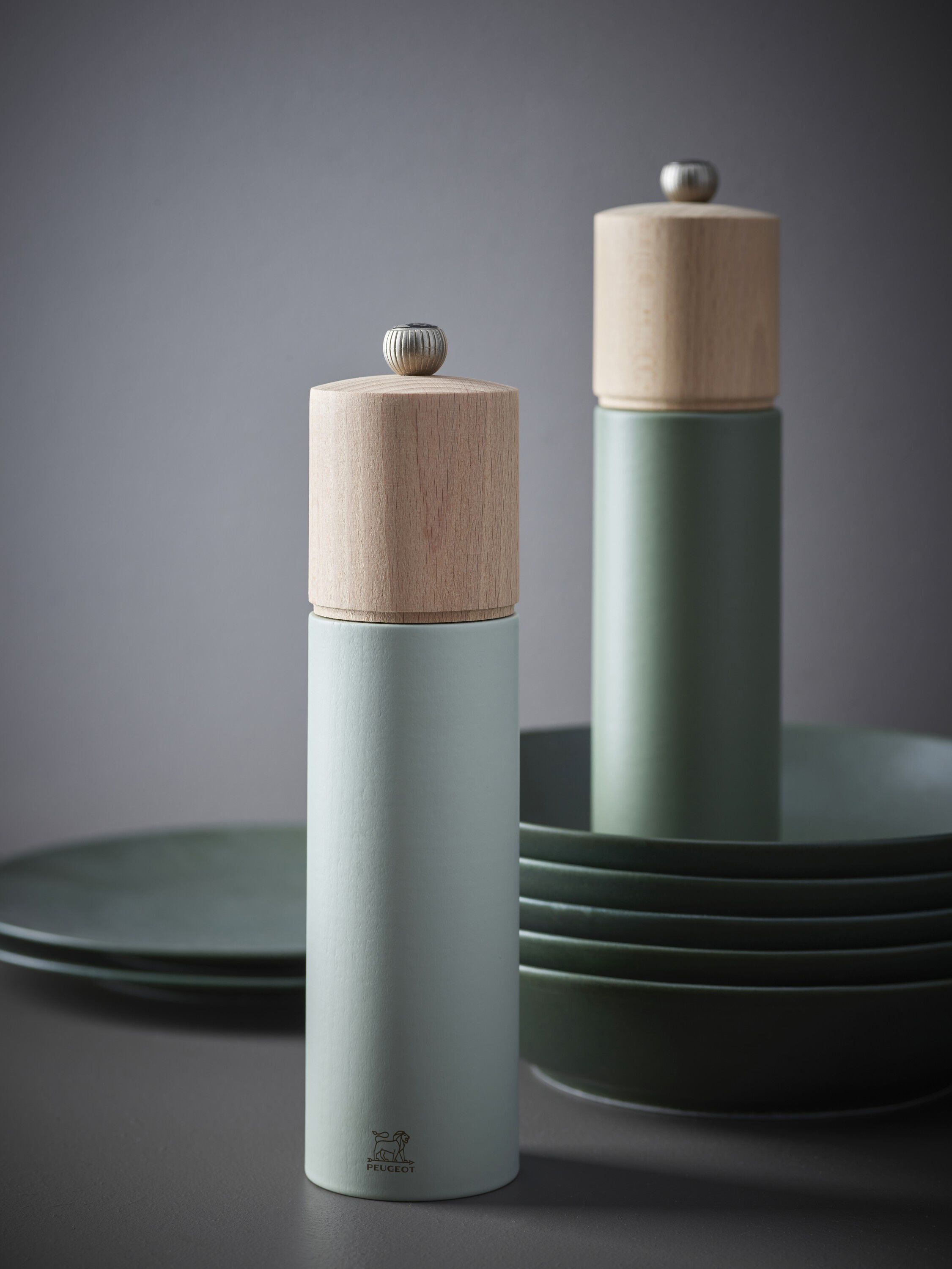 Saltkvarn Boreal 21 cm Pebble grey Bok