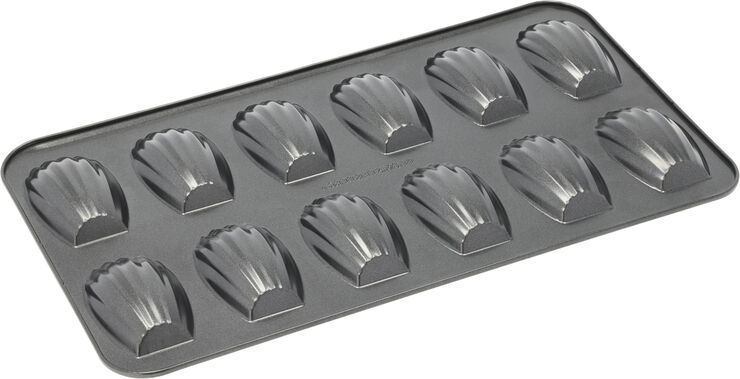 Madeleineform till 12 st Stål