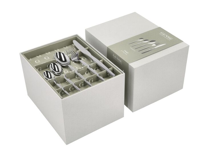 Bestickset Twist 60 delar Blankt stål