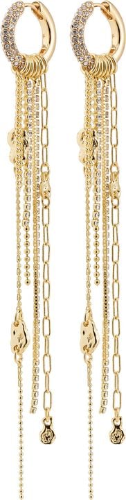 DRUE øreringe guldbelagte