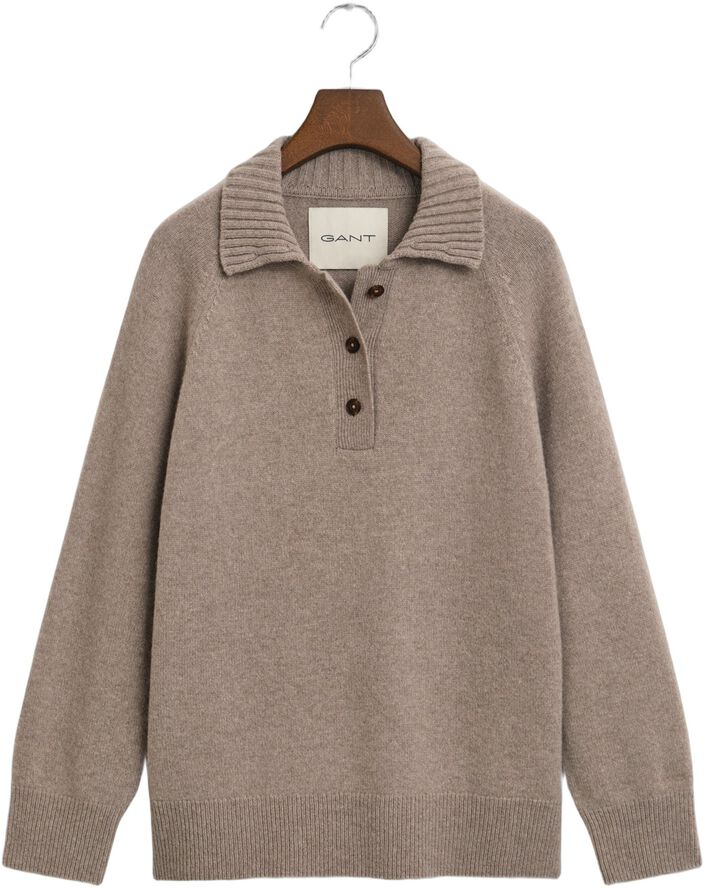 WOOL KNIT RUGGER