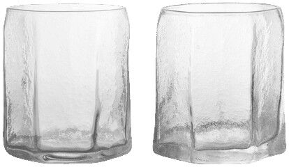 Kiru Glasses - Set of 2 - Clear