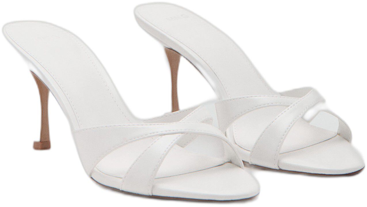 Heel non-structured sandals