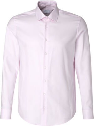 Business Shirt Slim Long sleeve Kent-Collar Uni