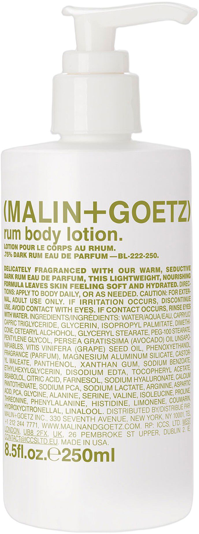 Rum Body Lotion