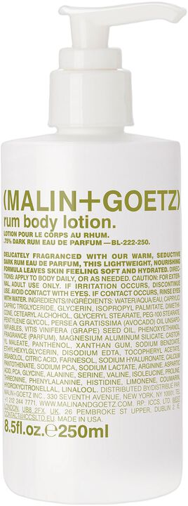 Rum Body Lotion