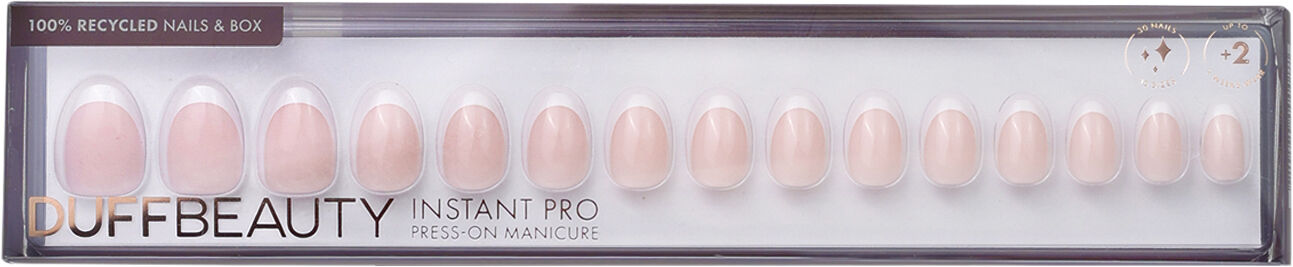 Classic French Almond - Reusable Instant Press-on Manicure