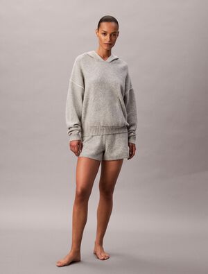 PLUSH HOODIE.