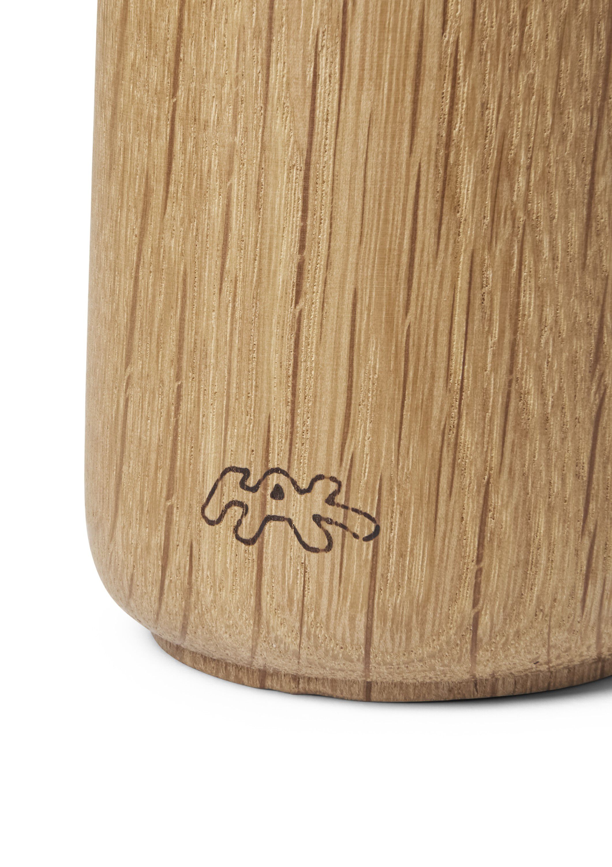 Hammersh&oslash;i Kv&aelig;rn H14 cm brun