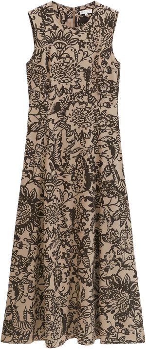 Dress, feminine silhouette, cutline