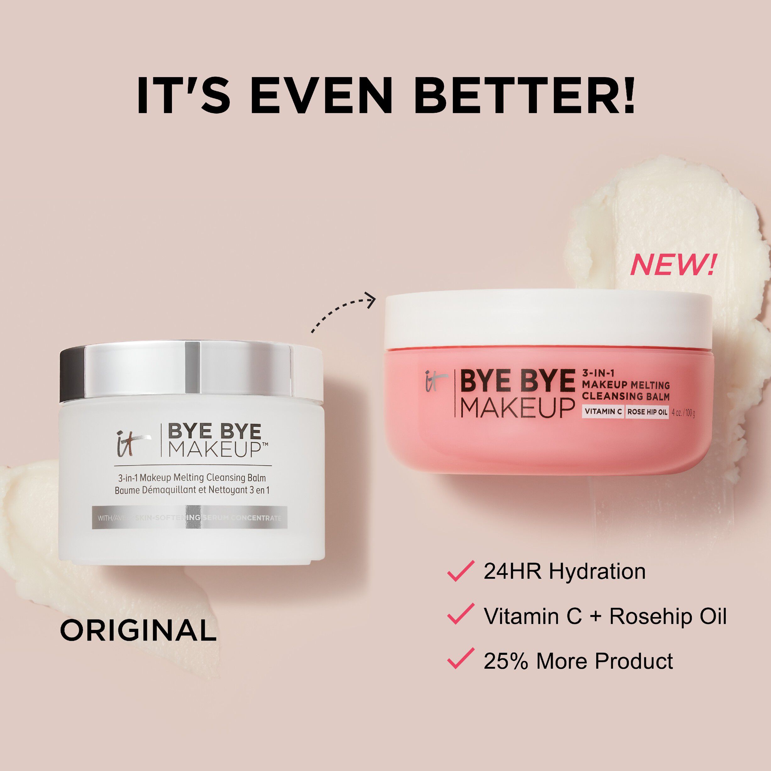Bye Bye Makeup 3-in-1 Makeup Melting Cleansing Balm