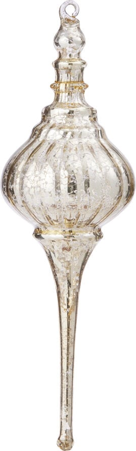 Glass Icicle Dome Champagne