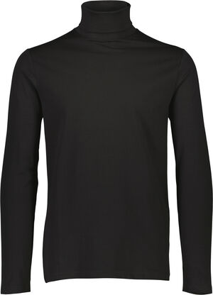 T-shirt med rullekrave