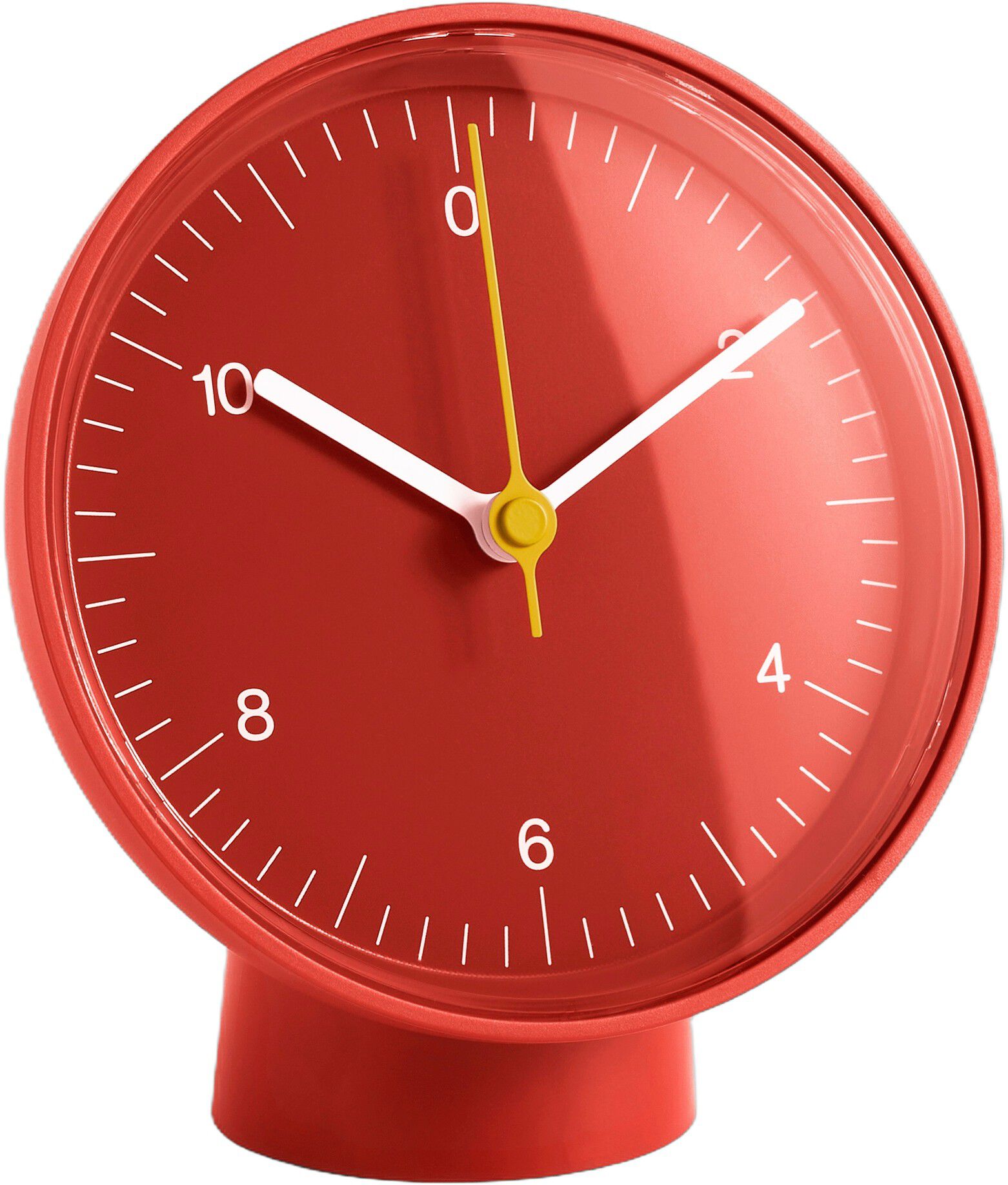 Table Clock Recycled-Red