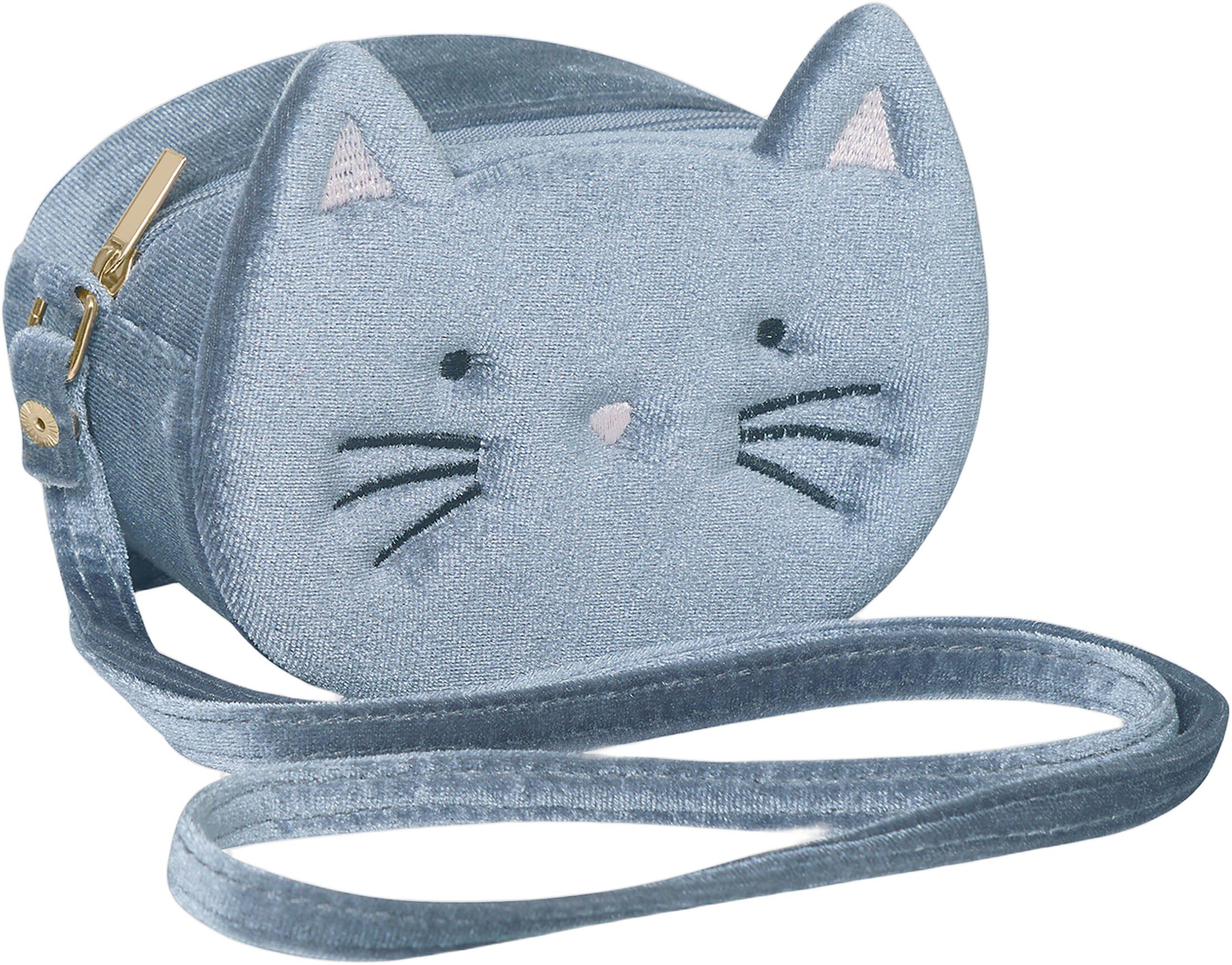 Mimi & Lula - Skuldertaske - Grey Kitty Cat