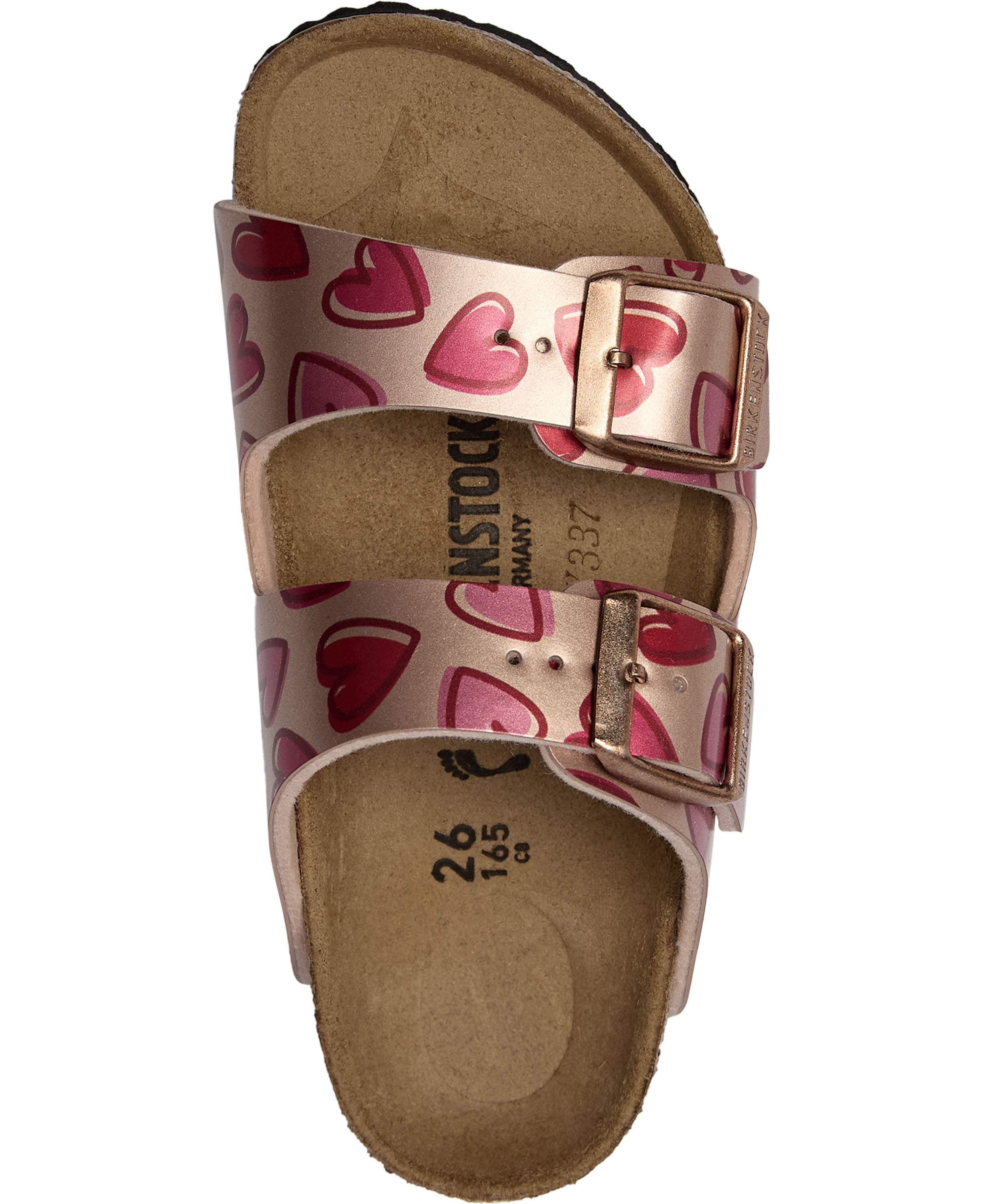 Arizona Kids BF Elec. Met. Hearts Copper