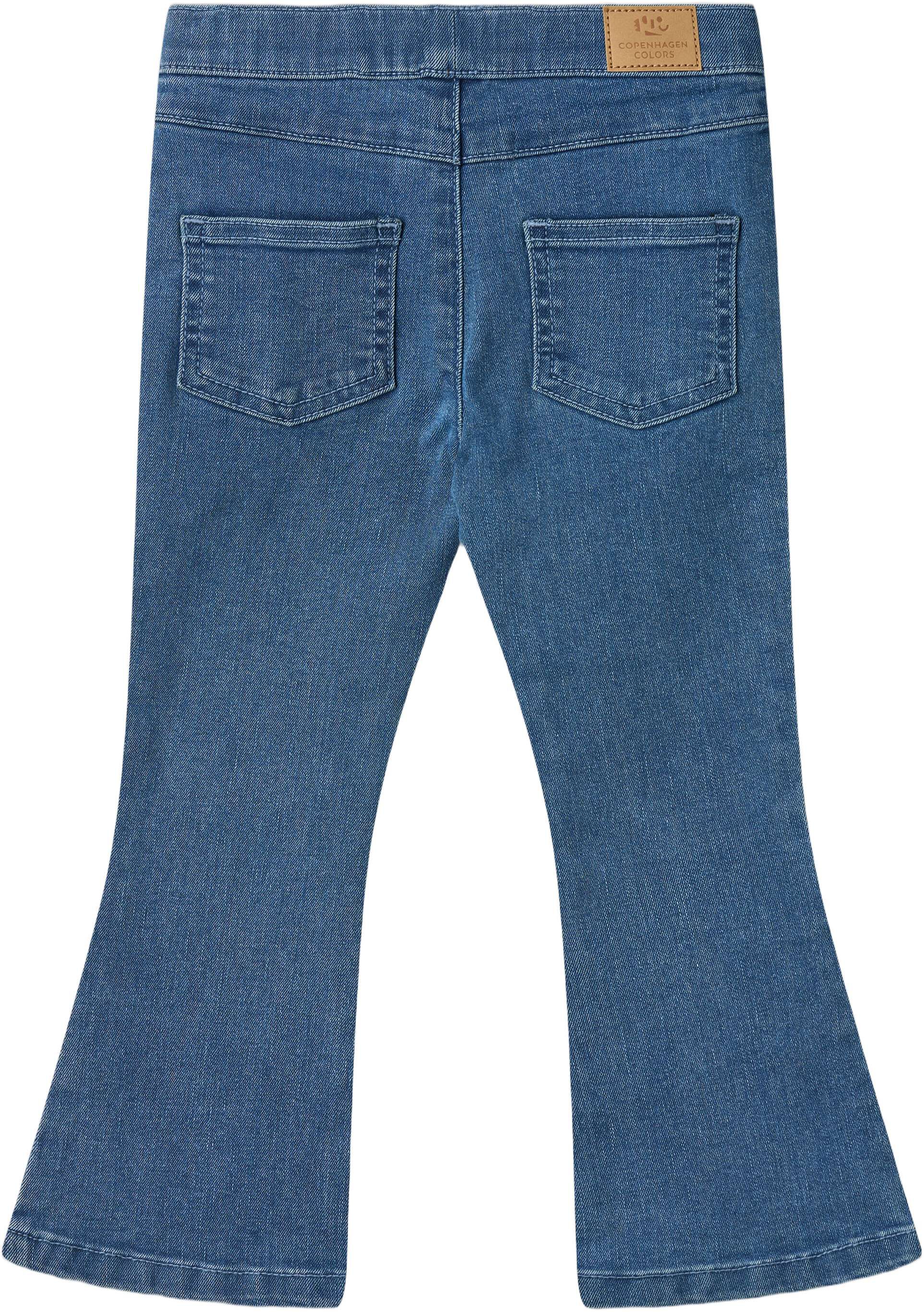 JEGGINGS W. FLARE- SUPER STRETCH