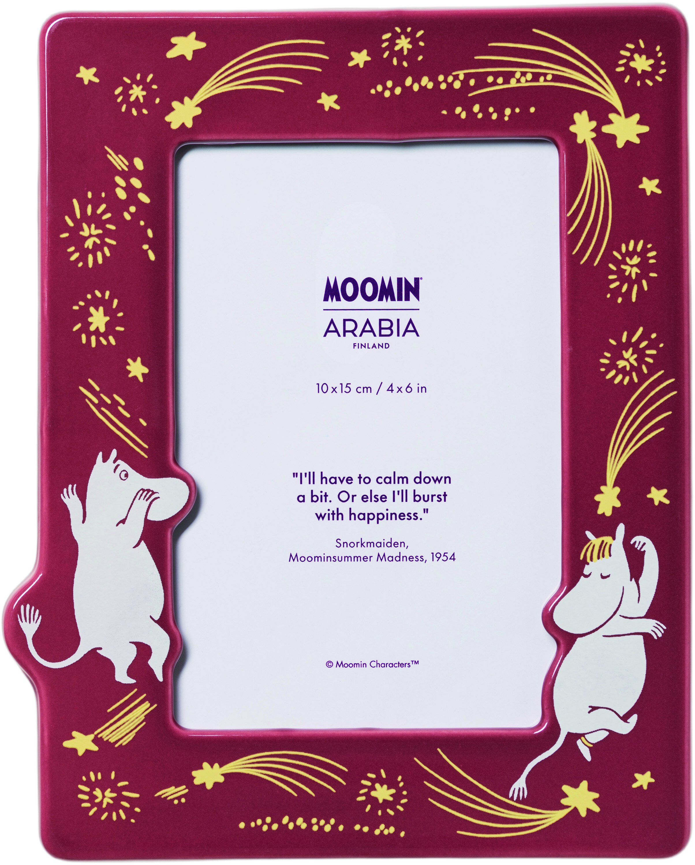 Moomin Arabia 100x150mm billedramme Festlig &Oslash;jeblikke