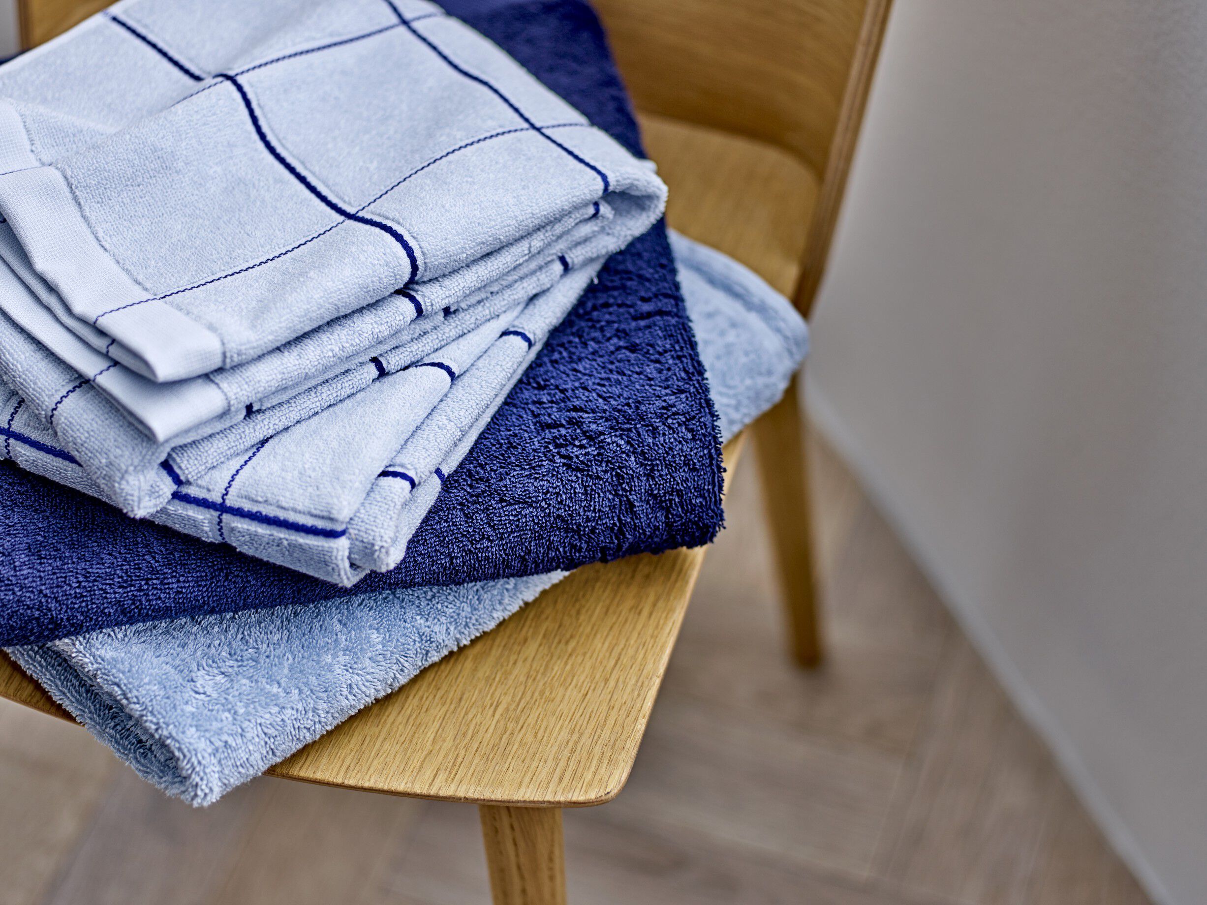 Handduk 70x140 Vista Linen blue